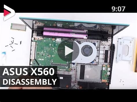 asus x560|ASUS X560 DISASSEMBLY TEARDOWN and UPGRADE .